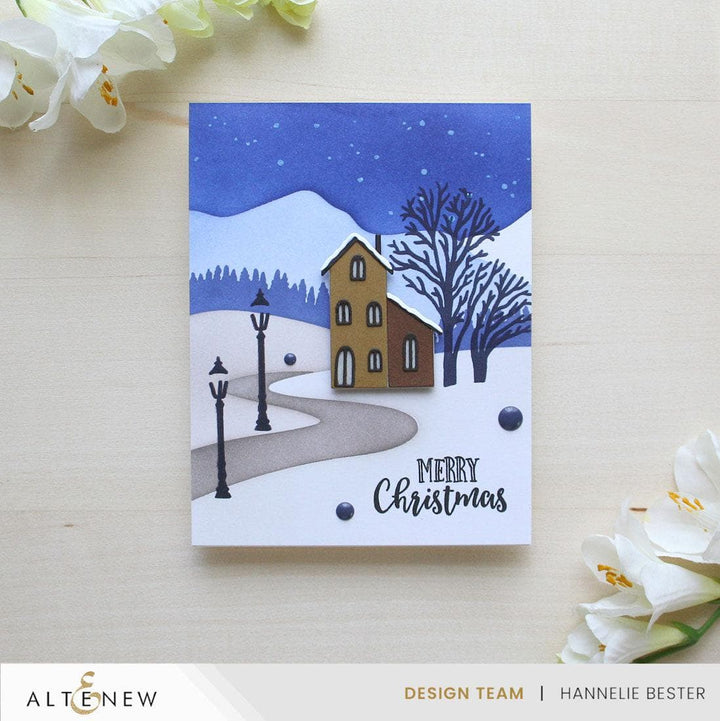 Stencil Art: Serene Landscapes Layering Stencil Set (6 in 1)