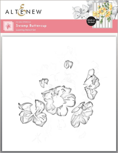 Swamp Buttercup Layering Stencil Set (5 in 1)