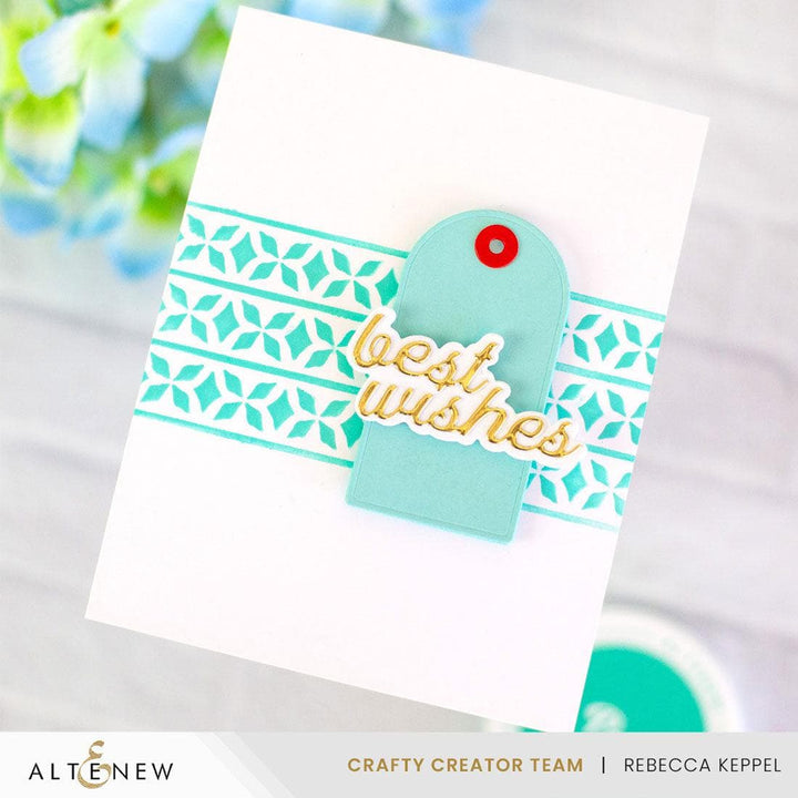 Sweater Knits Stencil