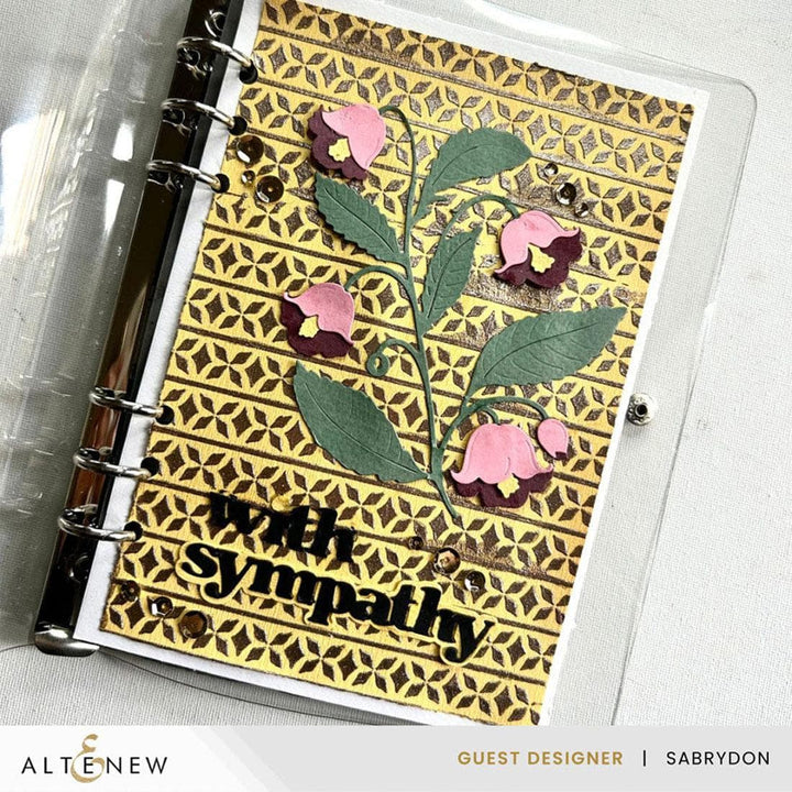 Sweater Knits Stencil