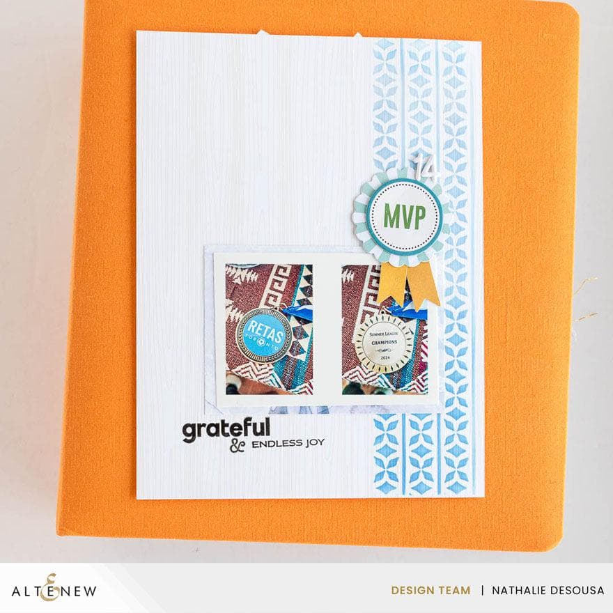 Sweater Knits Stencil