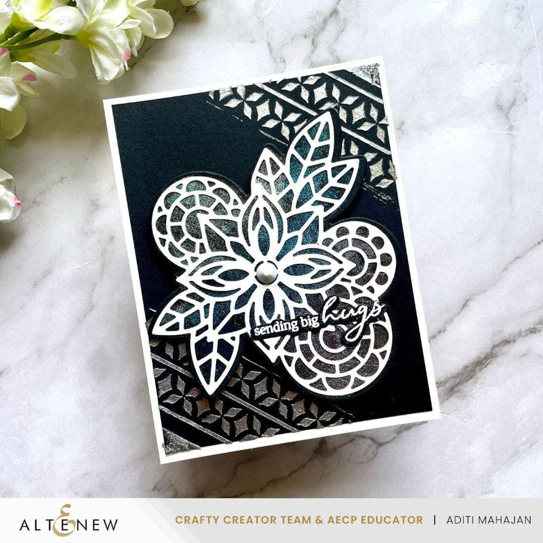 Sweater Knits Stencil