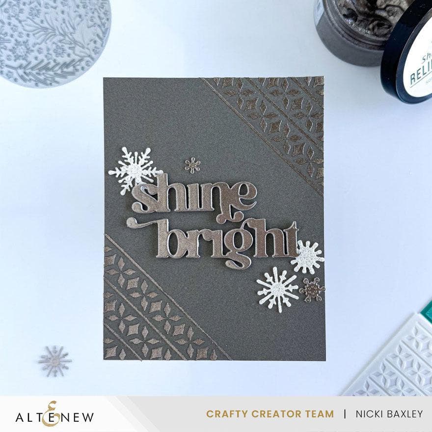 Sweater Knits Stencil