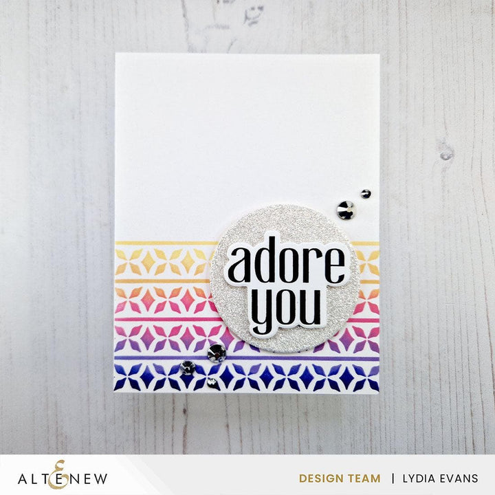 Sweater Knits Stencil