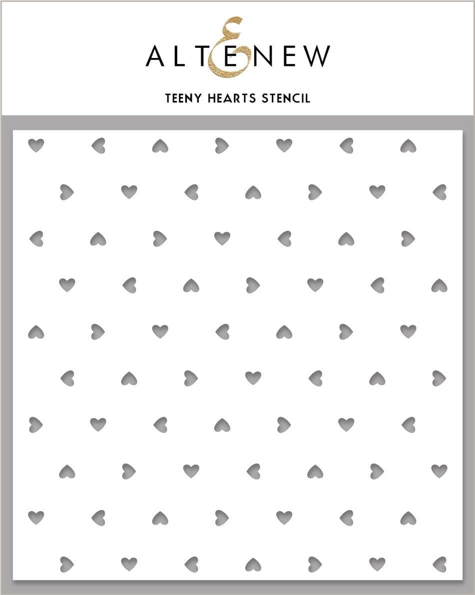 Photocentric Stencil Teeny Hearts Stencil
