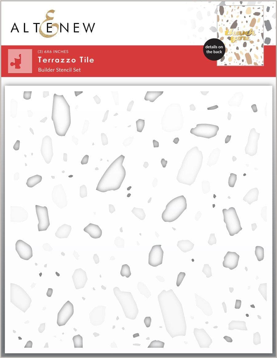 Photocentric Stencil Terrazzo Tile Stencil Set (3 in 1)