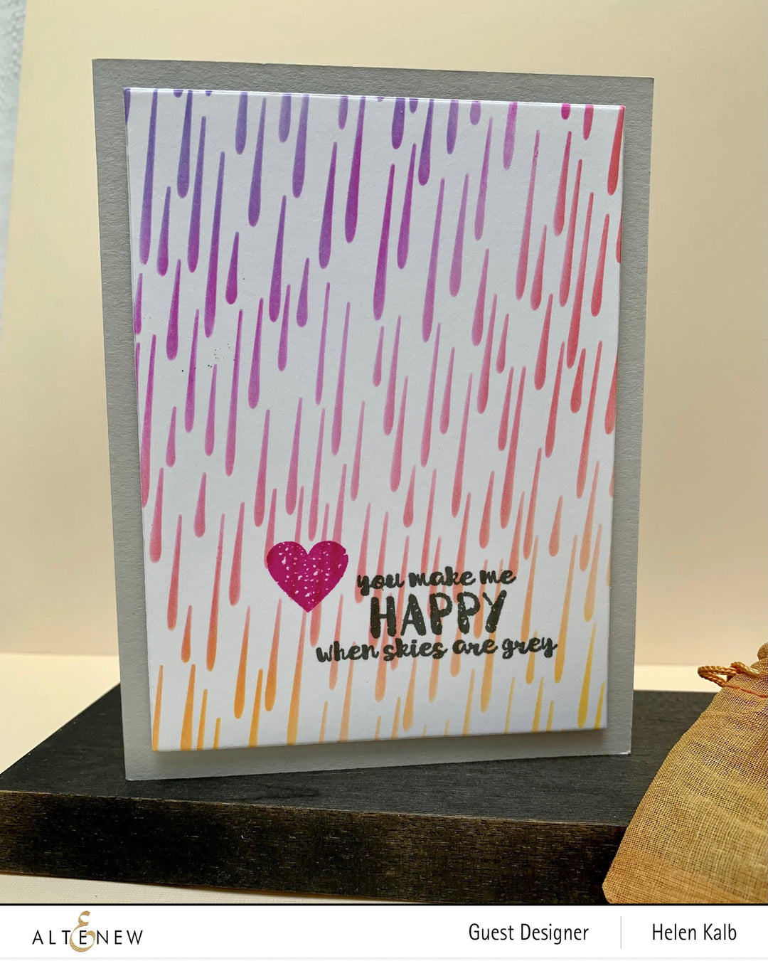 Photocentric Stencil Thunderstorm Stencil