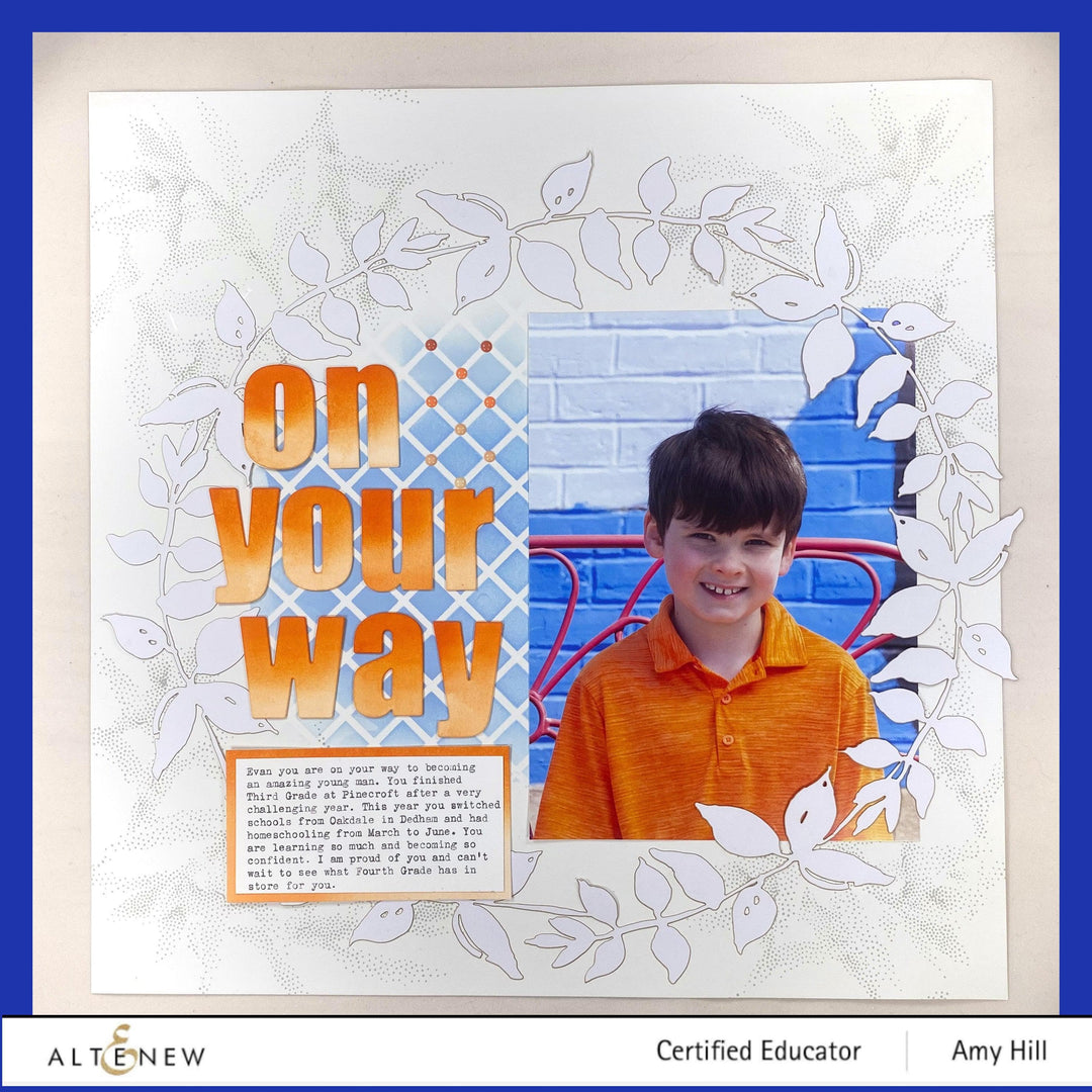 EXP Factors Stencil Trellis Stencil