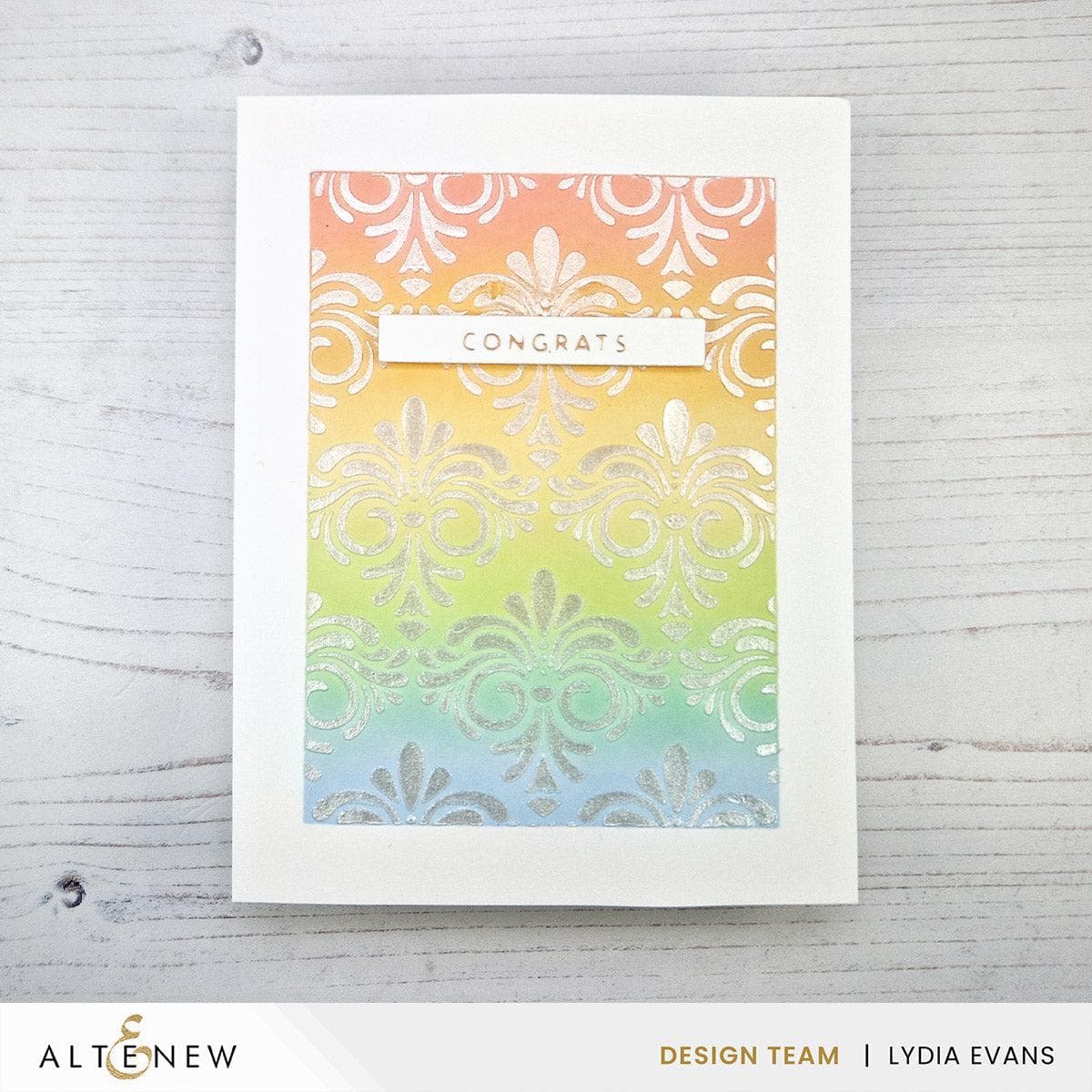 Vintage Motifs Stencil | Altenew