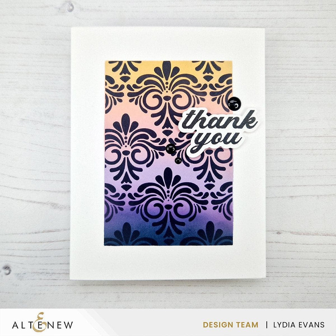 Vintage Motifs Stencil