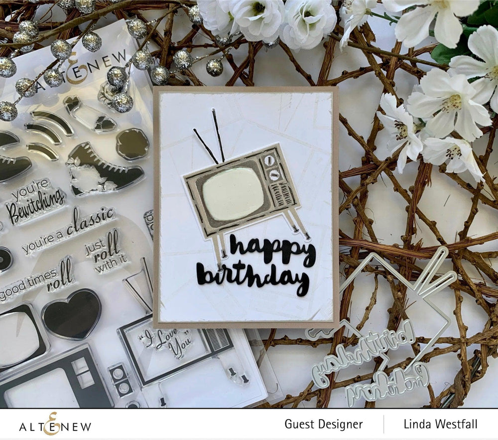 Photocentric Stencil Vintage Vibes Simple Coloring Stencil