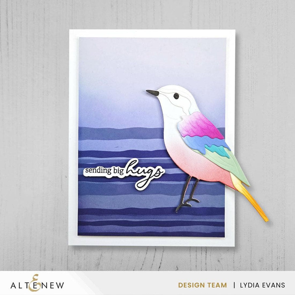 Watercolor Plaid Builder Stencil Set (2 in 1)