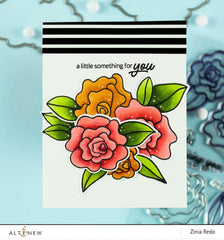 Photocentric Stencil Wavy Roses Mask Stencil