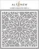 Photocentric Stencil Z - Layered Kaleidoscope Stencil A