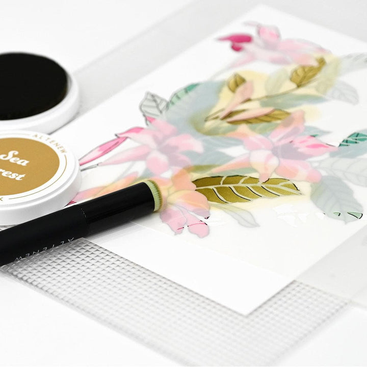 9"x12" Ultra Sticky Mat: Grid