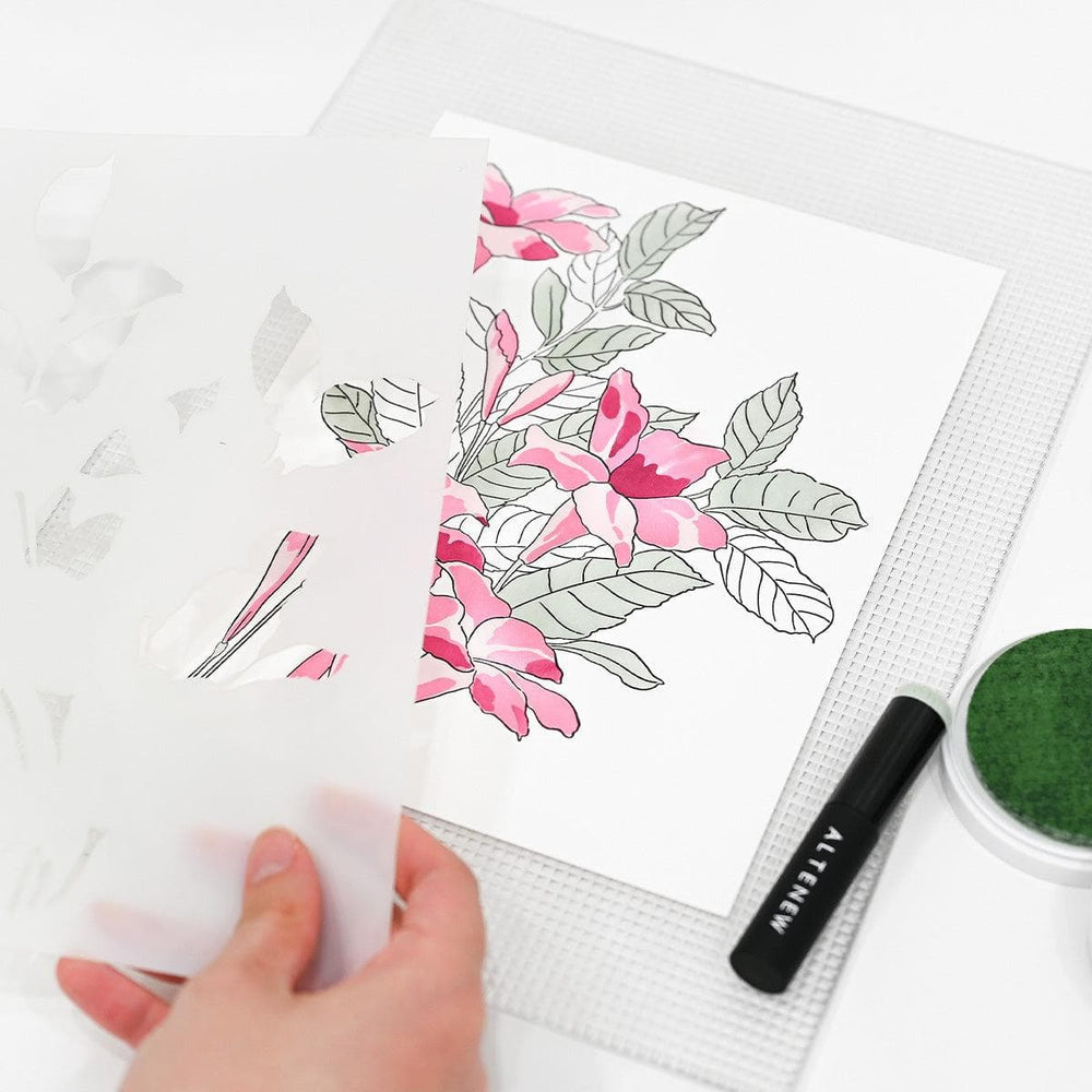 9"x12" Ultra Sticky Mat: Grid