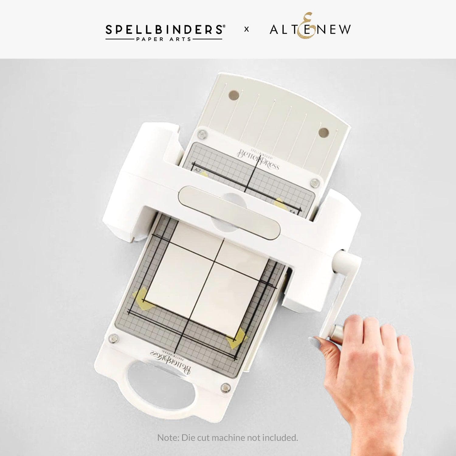 Spellbinders BetterPress Letterpress System Press Plate-Most Wonderful Time