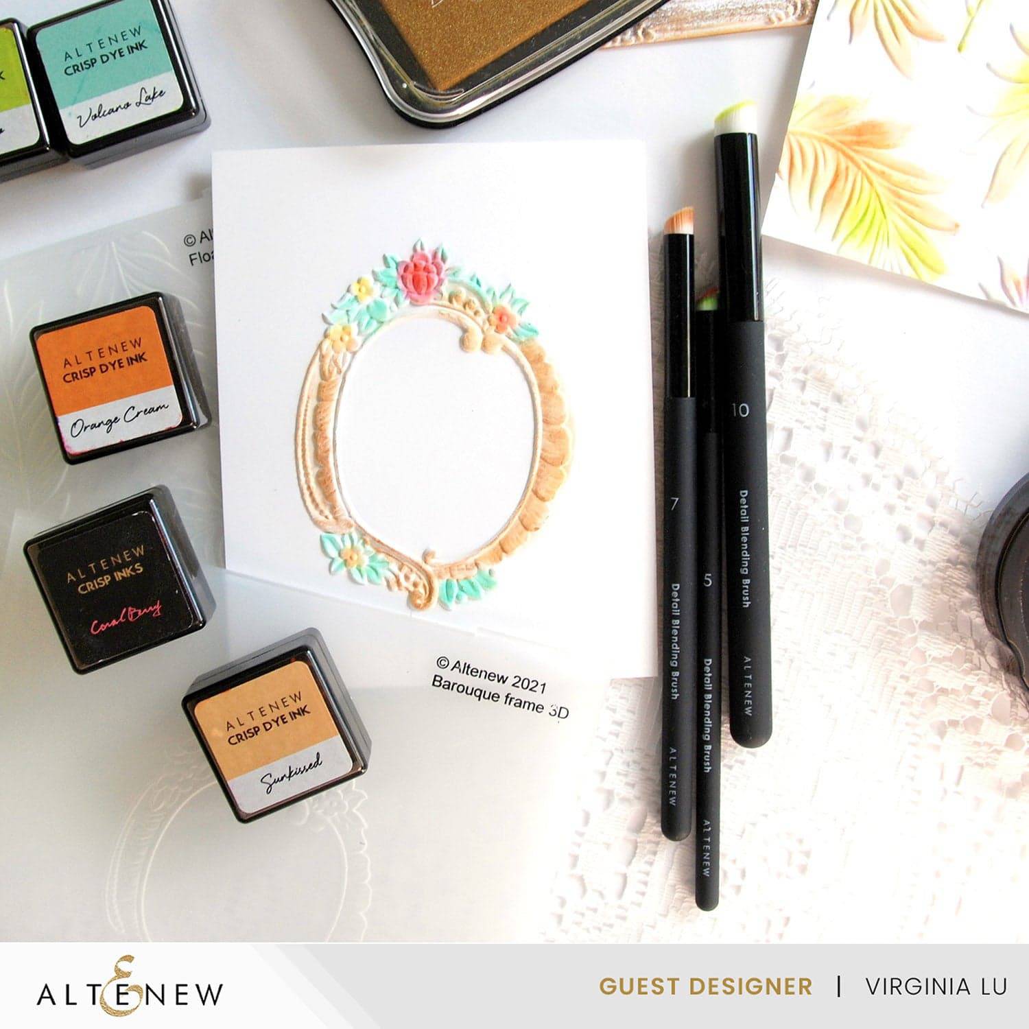 まとめセット未使用 Altenew バンドル4点セット・インク 4点セット 12 Detailed Blending Brush Bundle (4 Sets of 3 Brushes) | Altenew