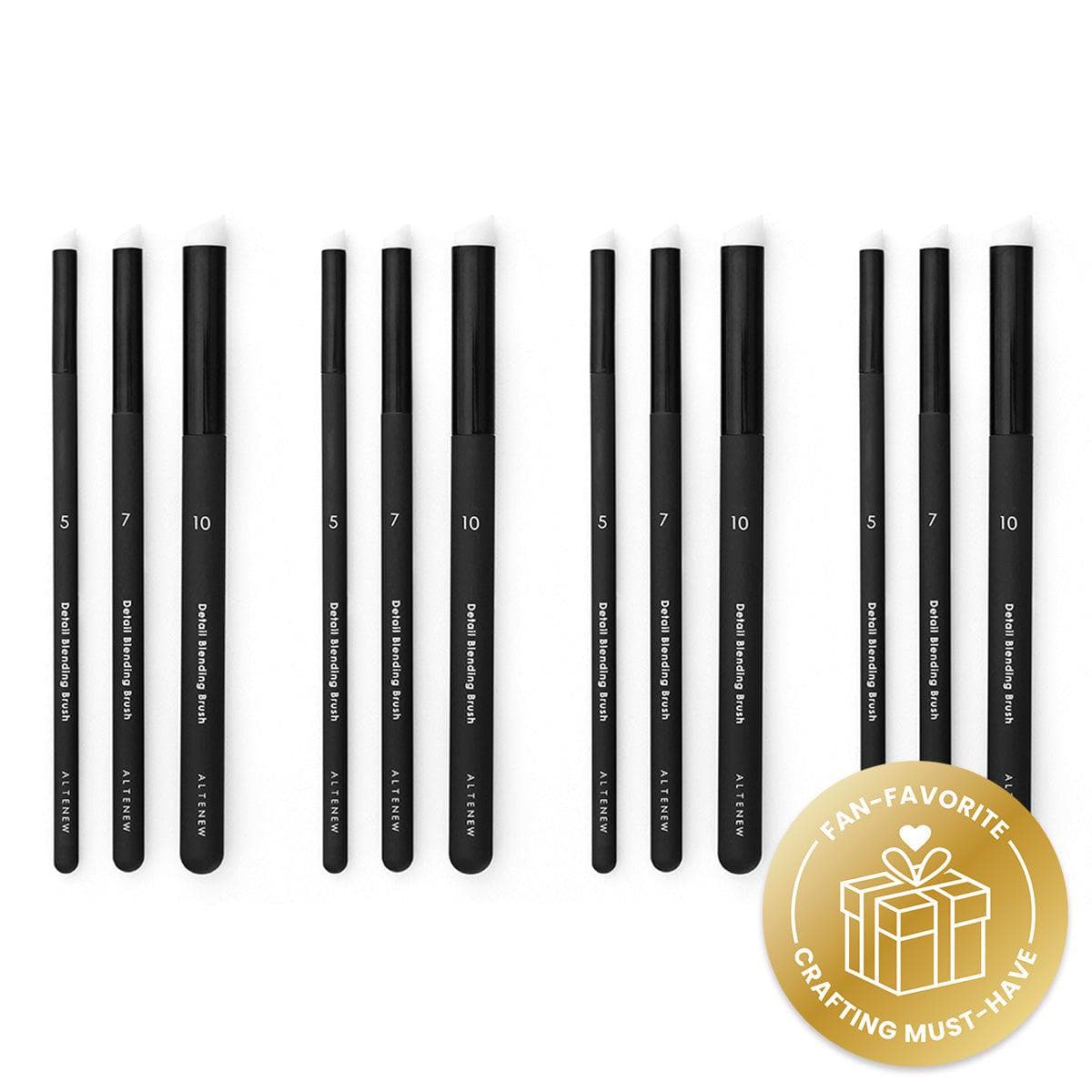 12 Detailed Blending Brush Bundle (4 Sets of 3 Brushes) | Altenew