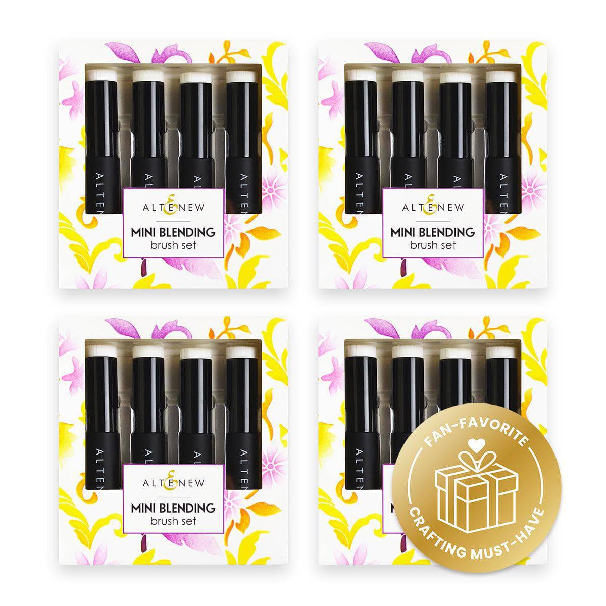 まとめセット未使用 Altenew バンドル4点セット・インク 4点セット 16 Mini Ink Blending Brush Bundle (4 Sets of 4 Brushes) | Altenew