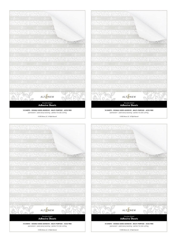 Altenew Tools Bundle 40 Double-Sided Adhesive Sheets Unlimited Bundle (4 Sets of 10 Sheets)