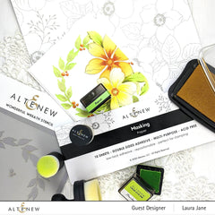 Altenew Tools Bundle 40 Masking Paper Sheets Unlimited Bundle (4 Sets of 10 Sheets)