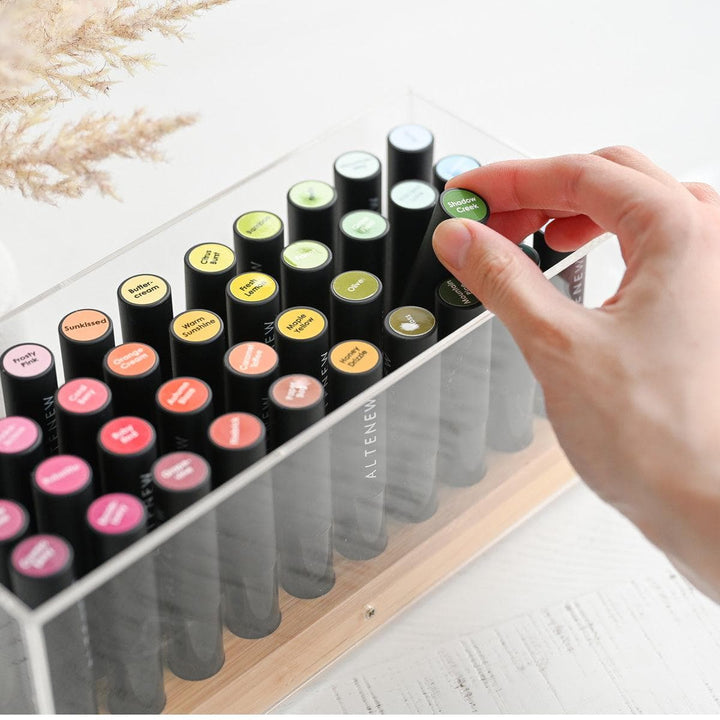 Crafter’s Showcase: 40 Mini Blending Brushes & Storage Bundle