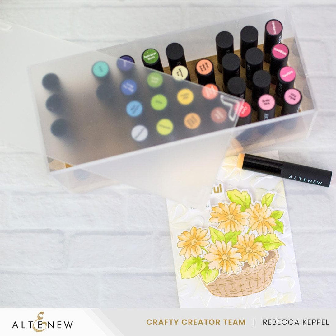 Crafter’s Showcase: 40 Mini Blending Brushes & Storage Bundle