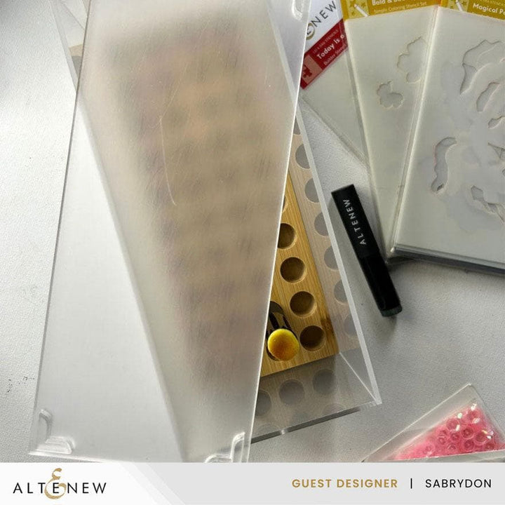 Crafter’s Showcase: 40 Mini Blending Brushes & Storage Bundle