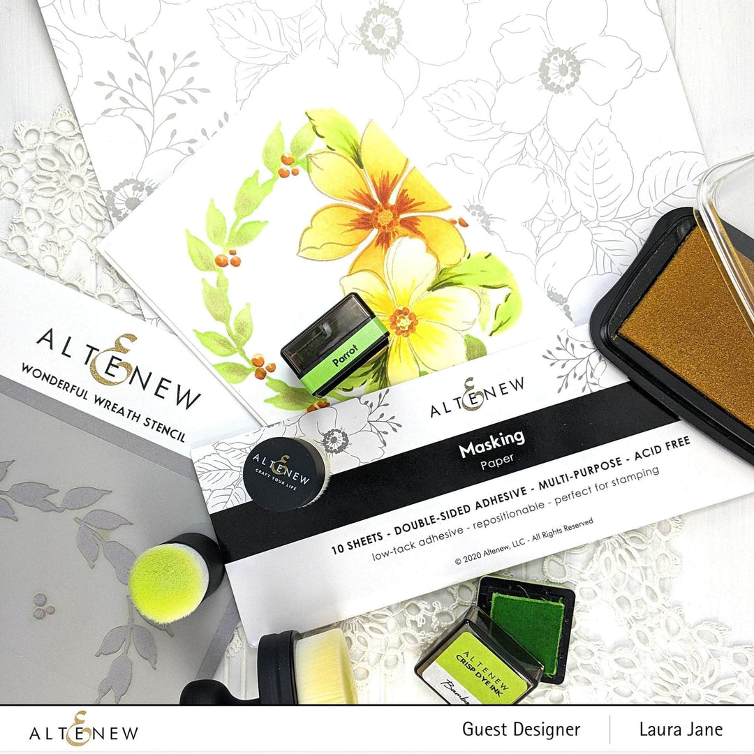 Altenew Tools Bundle Dreamy Masking Paper and Double-Sided Adhesive Sheets Bundle