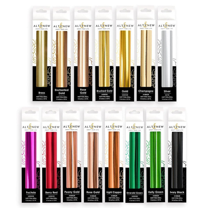 Foiled Elegance Hot Foil Roll Bundle