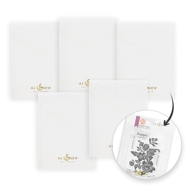 Neat & Nifty 4.5" x 6" Storage Pockets Bundle (50 Pieces)