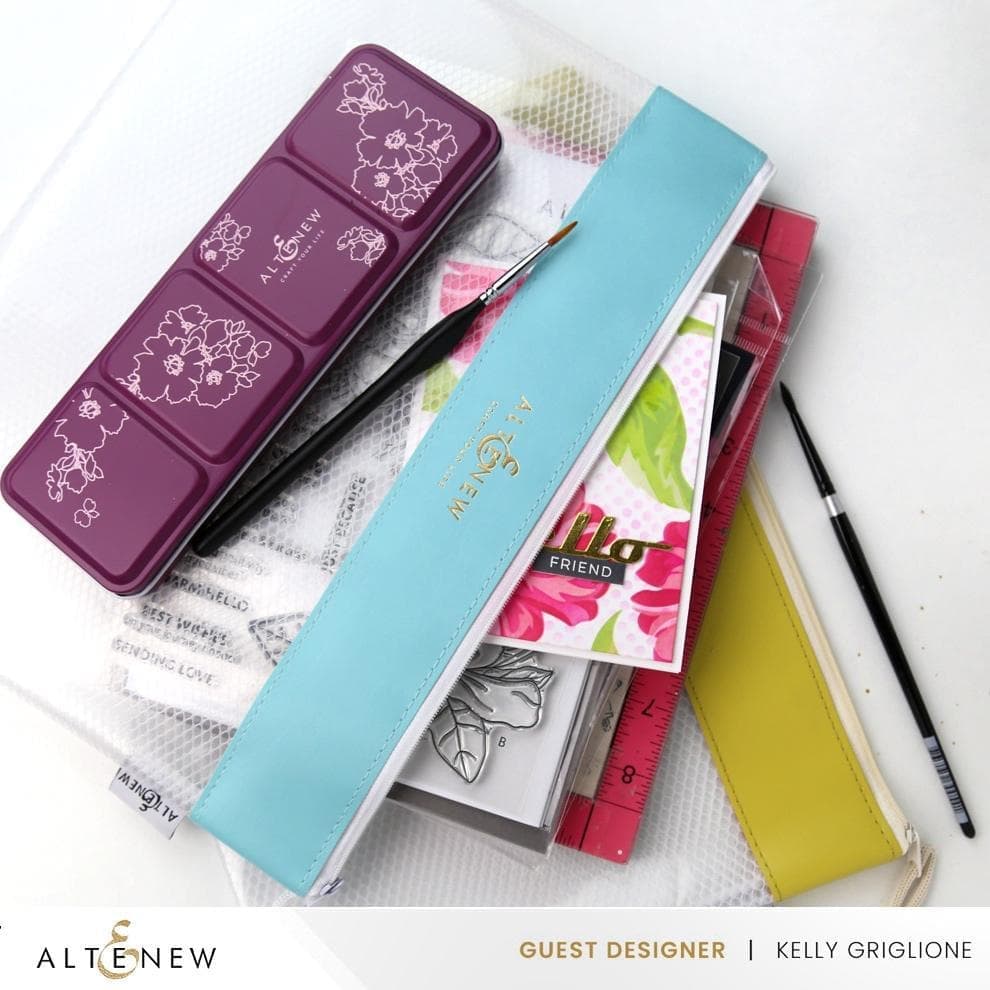 Zip 'n' Stash Pouches Bundle (9 pcs, 3 Assorted Colors)