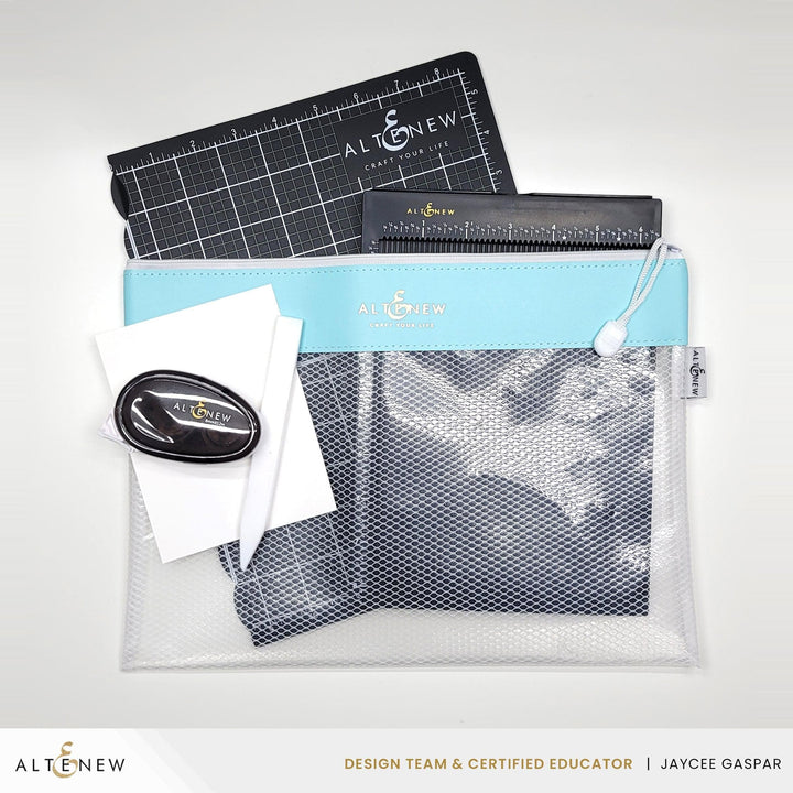 Zip 'n' Stash Pouches Bundle (9 pcs, 3 Assorted Colors)