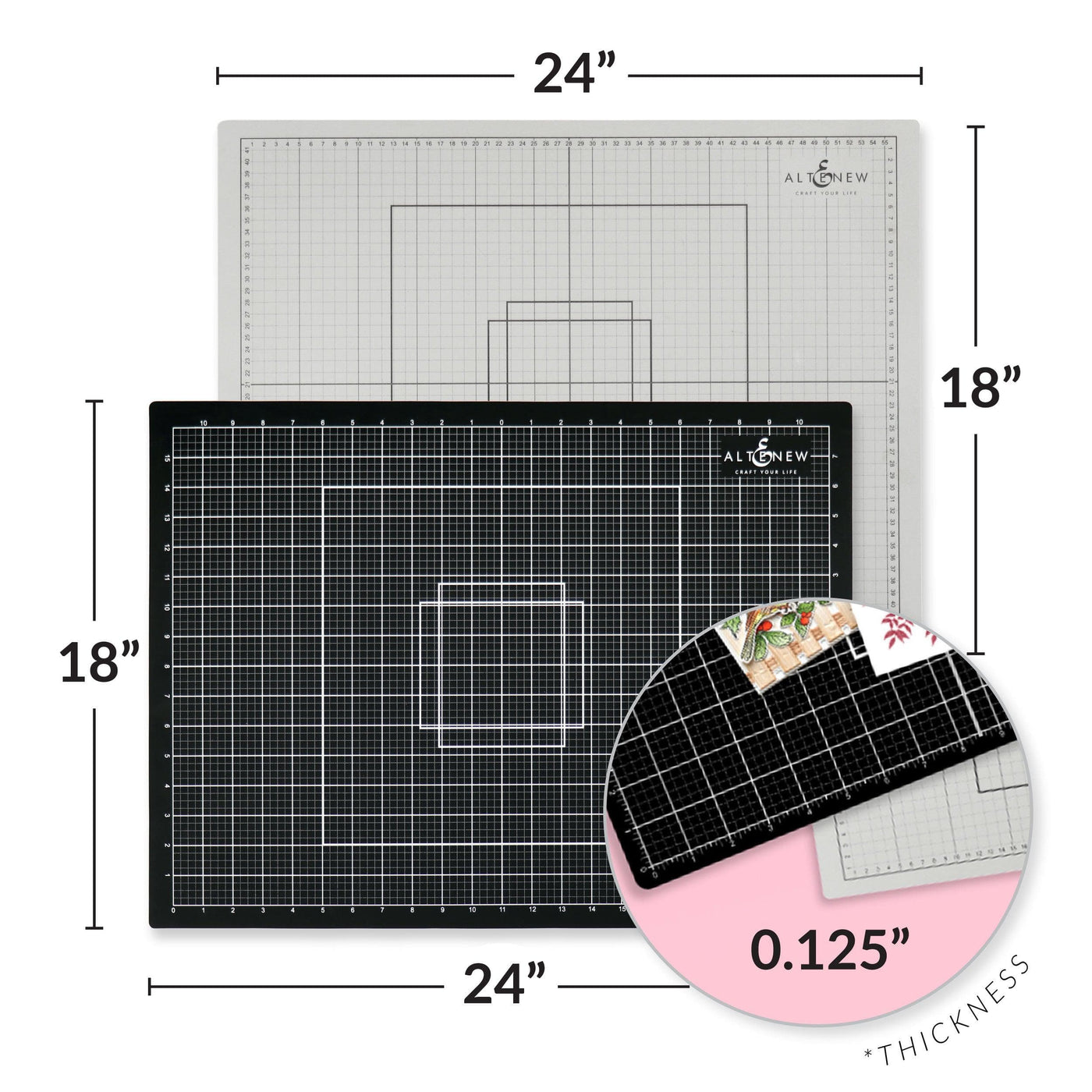 Crafter's Essential Cutting and Alignment Mat