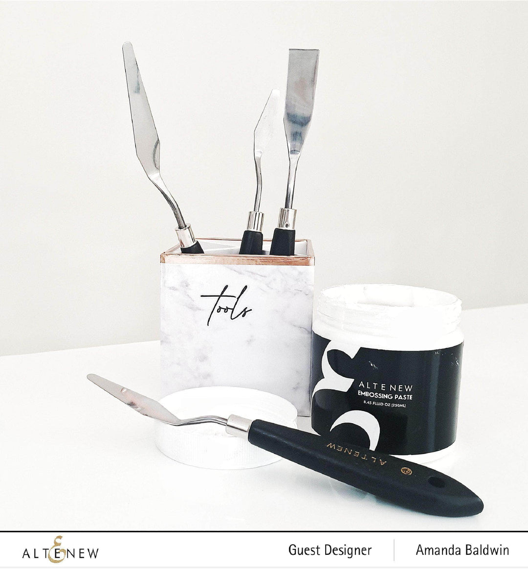 Altenew Tools & Embossing Paste Bundle Embossing Paste & ﻿﻿﻿﻿﻿﻿Palette Knife Bundle