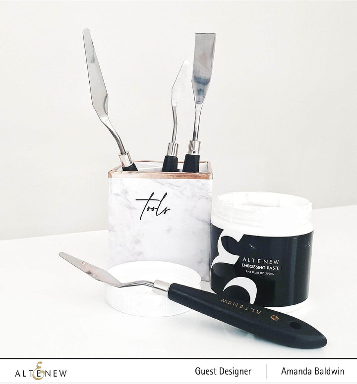 Altenew Tools & Embossing Paste Bundle Embossing Paste & ﻿﻿﻿﻿﻿﻿Palette Knife Bundle