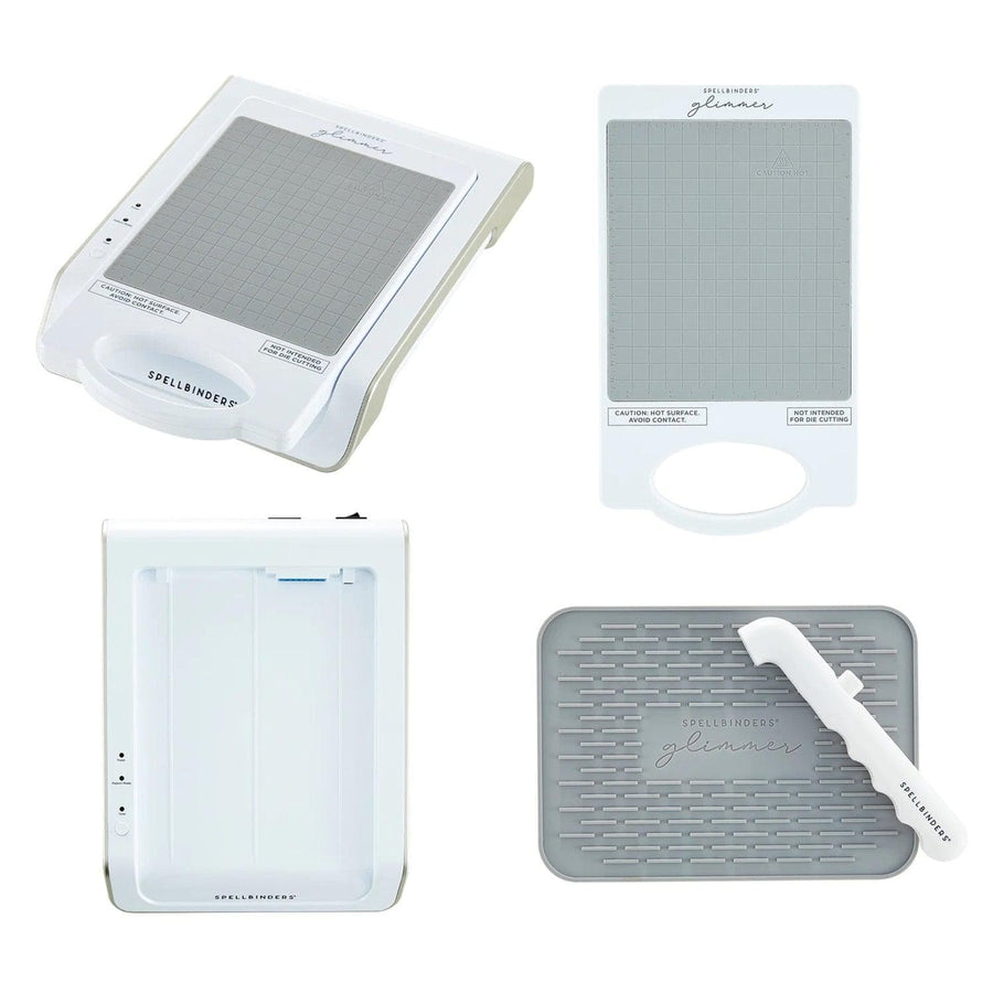 Spellbinders　Glimmer Hot Foil セット（本体未使用） Spellbinders Glimmer Hot Foil System for Paper Die Cutting, Big