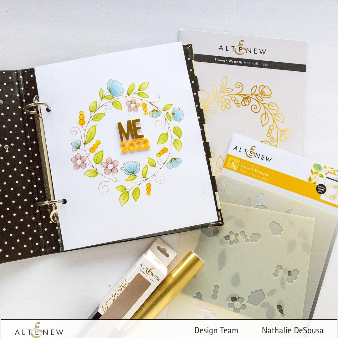 Part A-Glitz Art Craft Co.,LTD Tools Hot Foil Roll - Brass