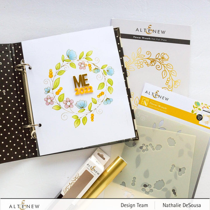 Part A-Glitz Art Craft Co.,LTD Tools Hot Foil Roll - Brass