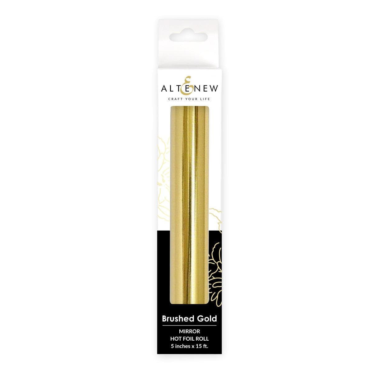 Hot Foil Roll - Brushed Gold (Mirror) | Altenew