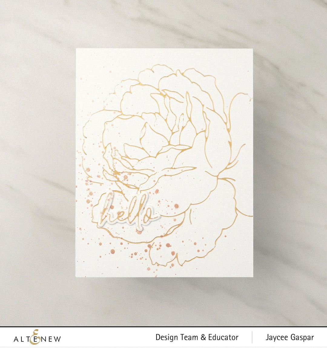 Part A-Glitz Art Craft Co.,LTD Tools Hot Foil Roll - Enchanted Gold