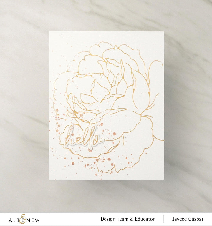 Part A-Glitz Art Craft Co.,LTD Tools Hot Foil Roll - Enchanted Gold