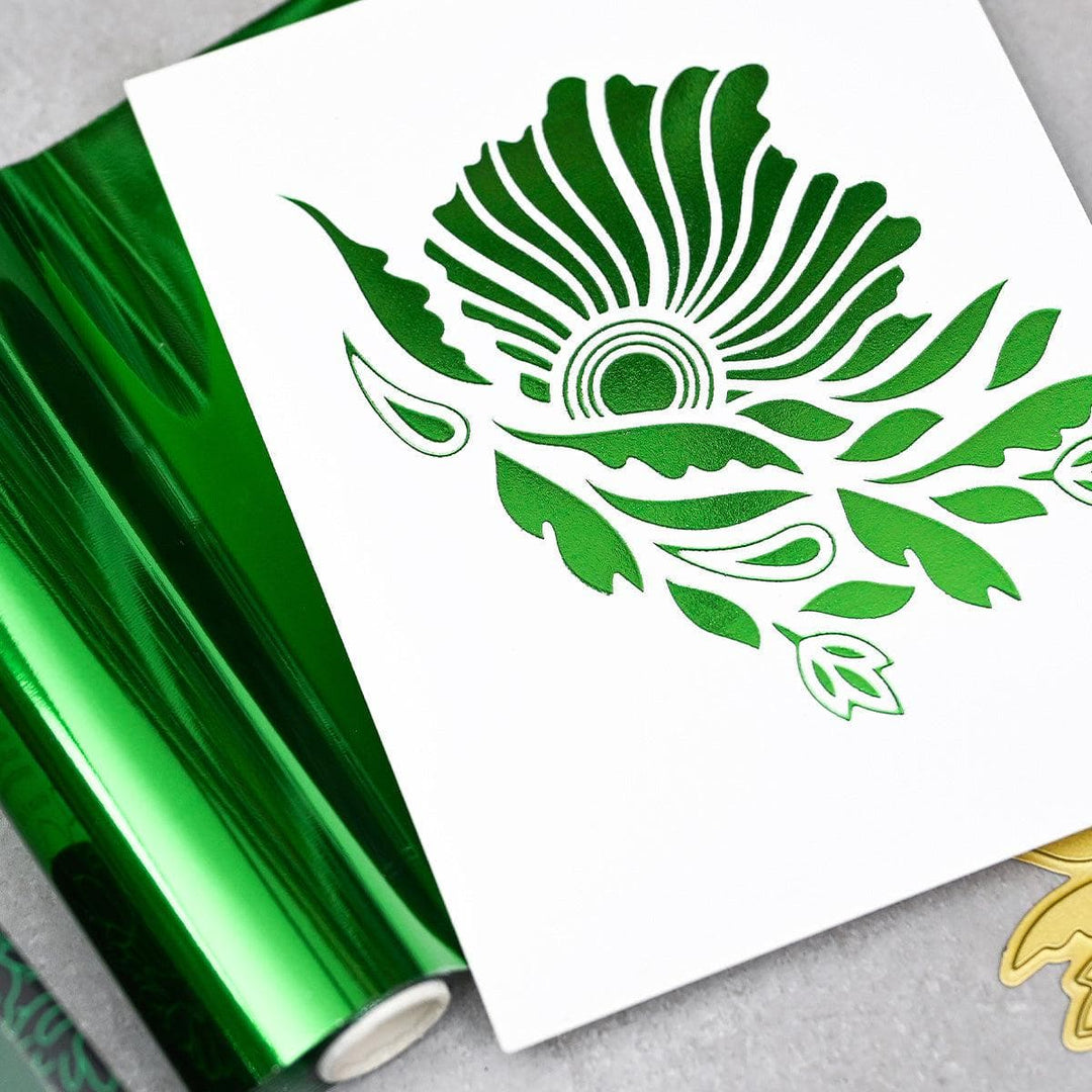 Hot Foil Roll - Kelly Green (Mirror)