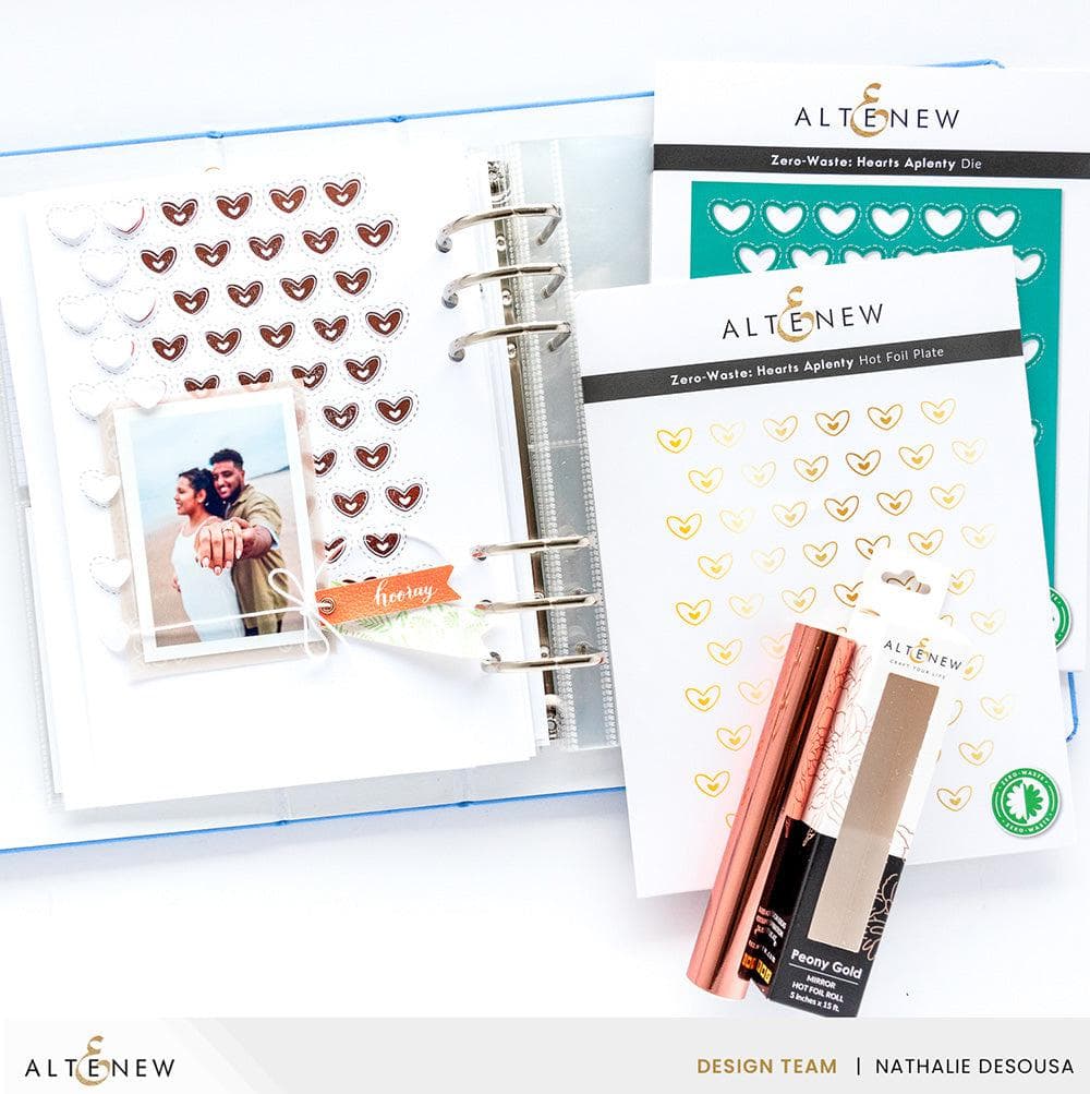 Hot Foil Roll - Peony Gold (Mirror)