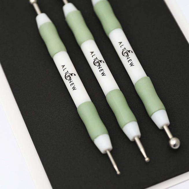 Altenew Petal Shaper Tool Set with various shaping tools for crafting floral designs and paper flower projects.