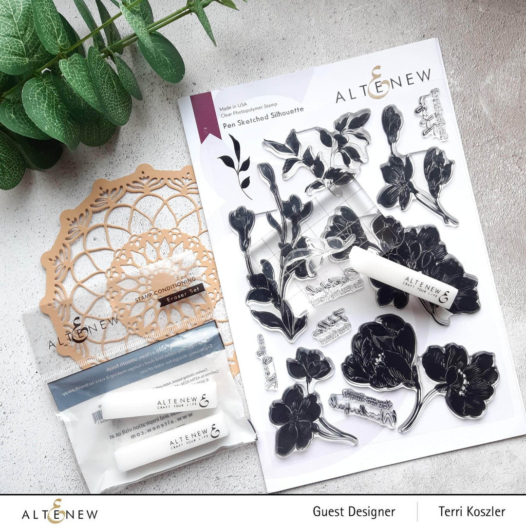 HWARANG RUBBER Tools Stamp Conditioning Eraser Set