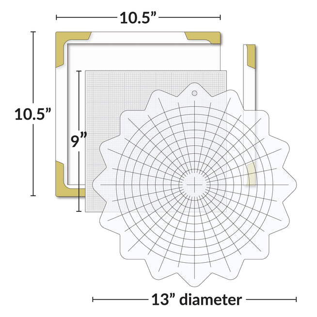 Altenew Stampwheel 2.0 tool for stamping and crafting, featuring a circular wheel with adjustable stamps and ink pads.