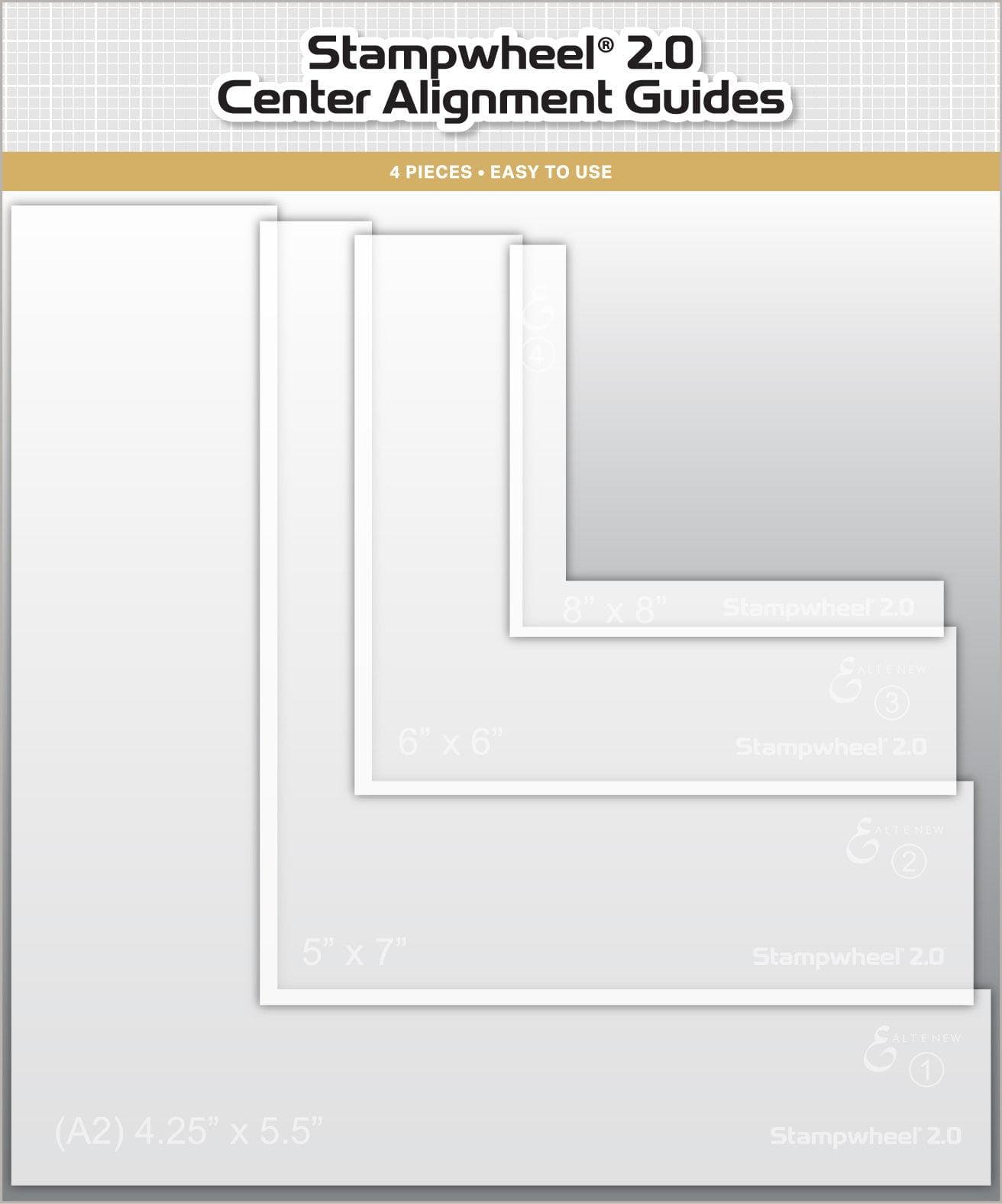 Card Alignment Guide Stampwheel 2.0 - Center Alignment Guides | Altenew