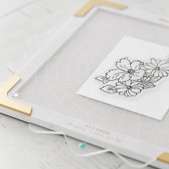 Stampwheel 2.0 - Radial Grid Flip Plate